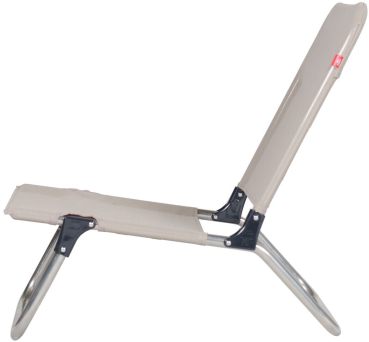 Preview: FIAM® Quick Strandstuhl Aluminium Taupe